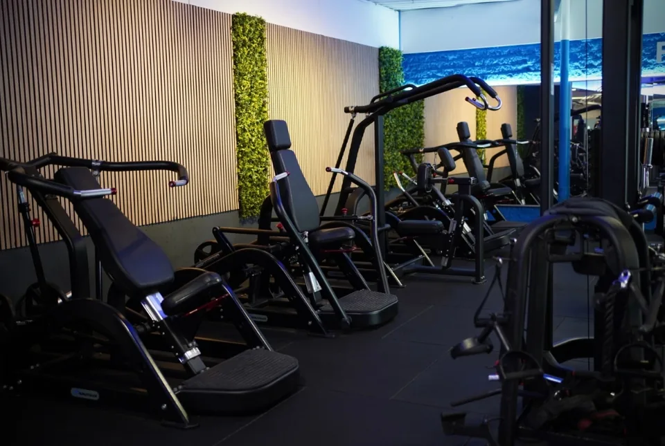 Het interieur van UltraGym Hardenberg