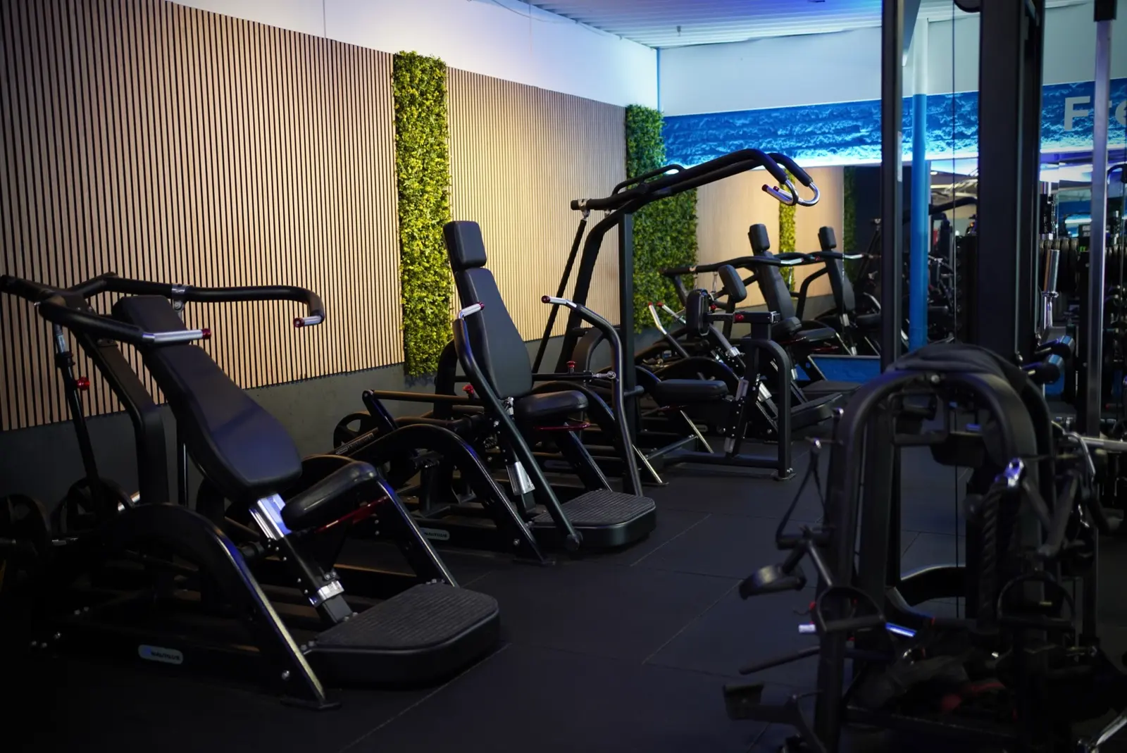 Nautilus plate loaded machines bij UltraGym in Hardenberg