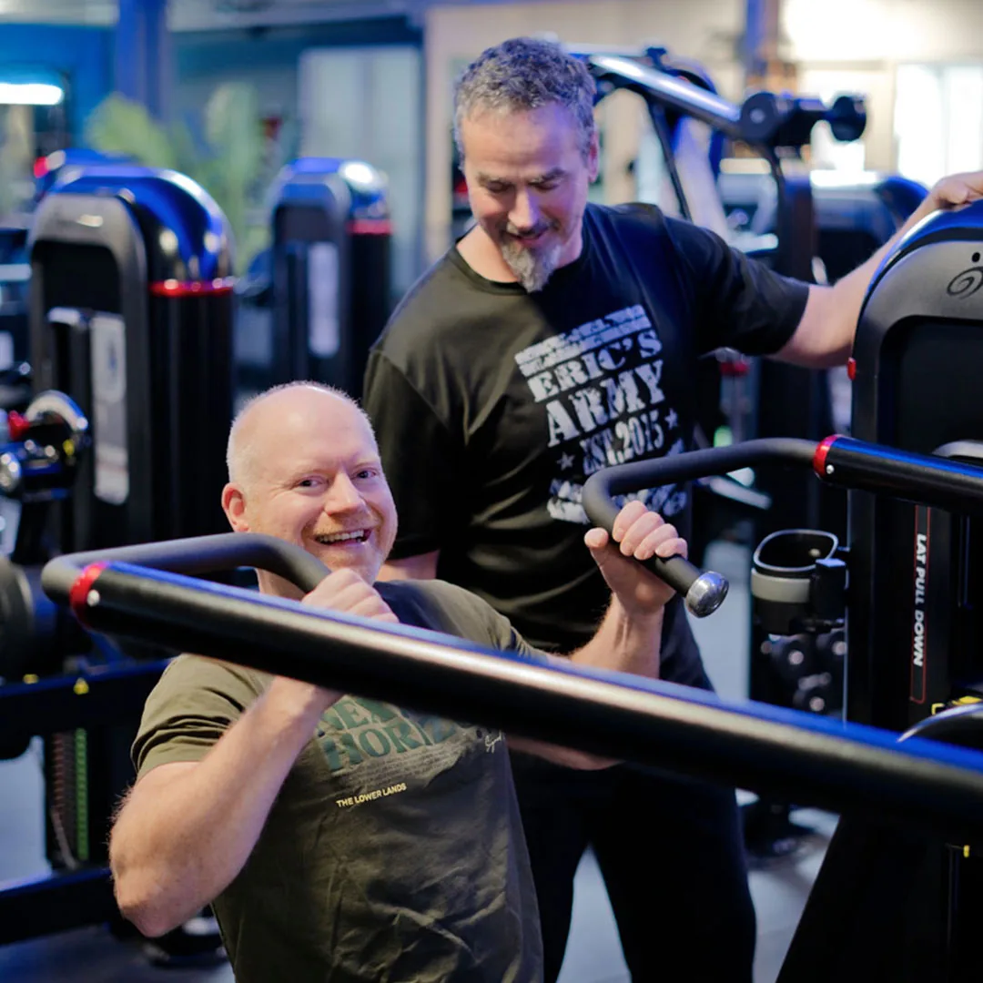 De trainingsvloer van UltraGym Hardenberg