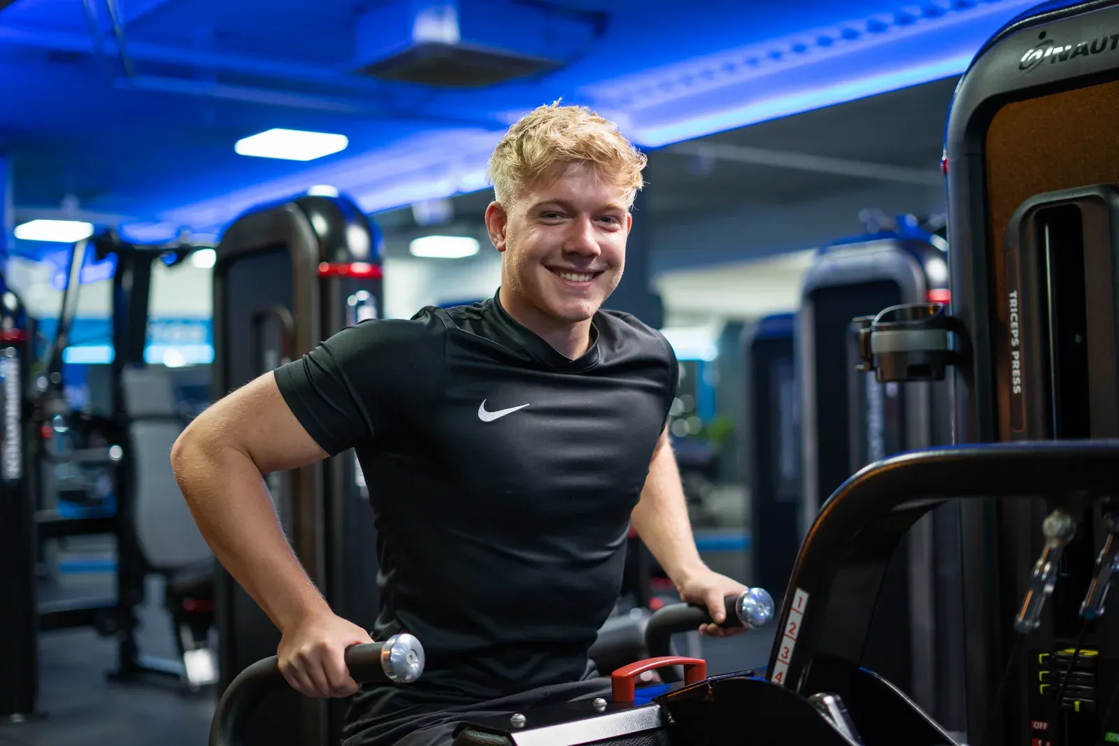 De trainingsvloer van UltraGym Hardenberg